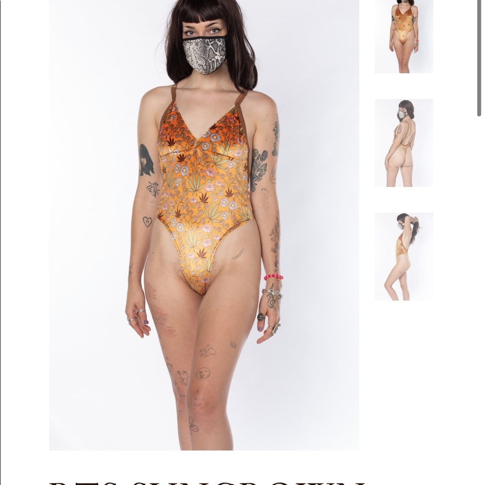 Solstice intimates thong bodysuit